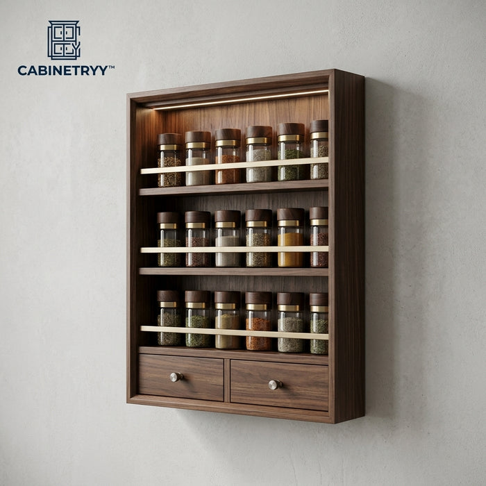 Cabinetryy™ HerbFrame Wall Spice Cabinet