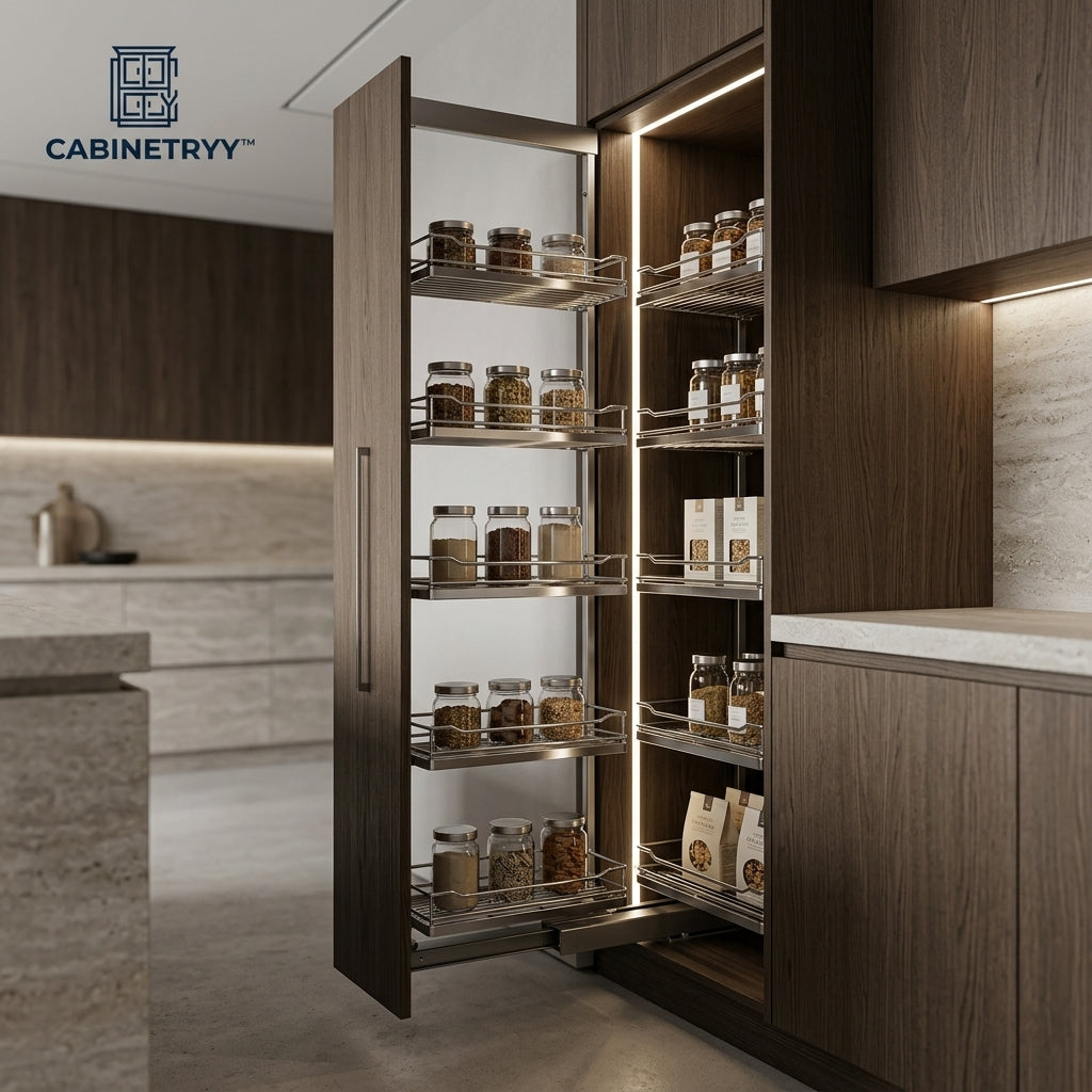 Cabinetryy™ GlidePantry Pull-Out Basket Cabinet
